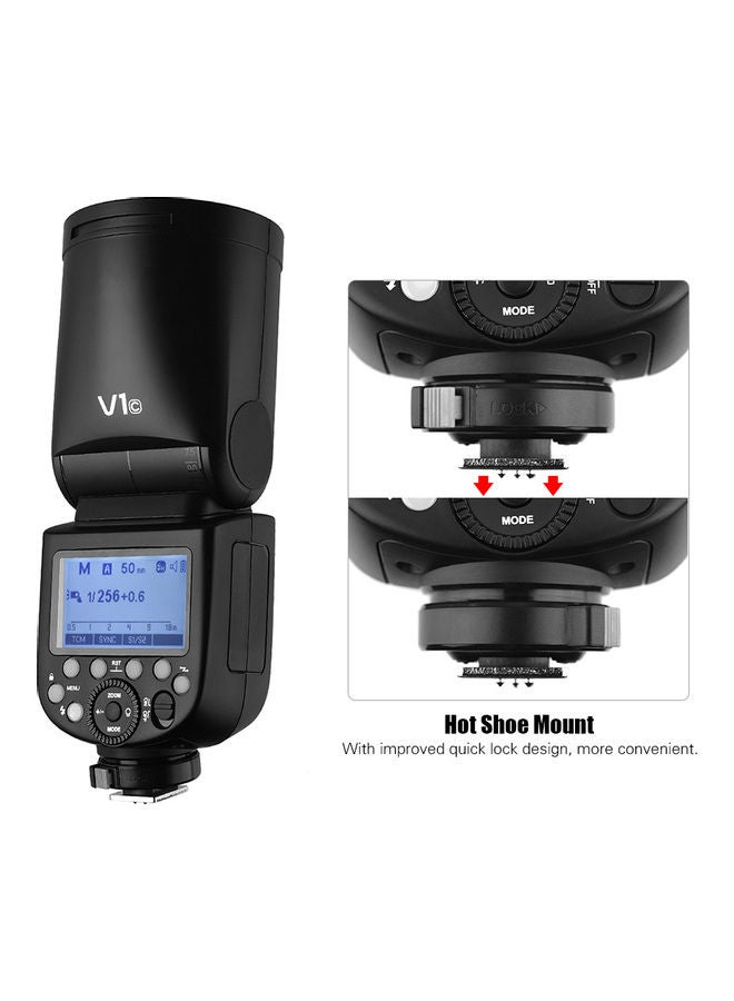 Godox - V1C Professional Camera Flash Speedlight Multicolour - Image 1