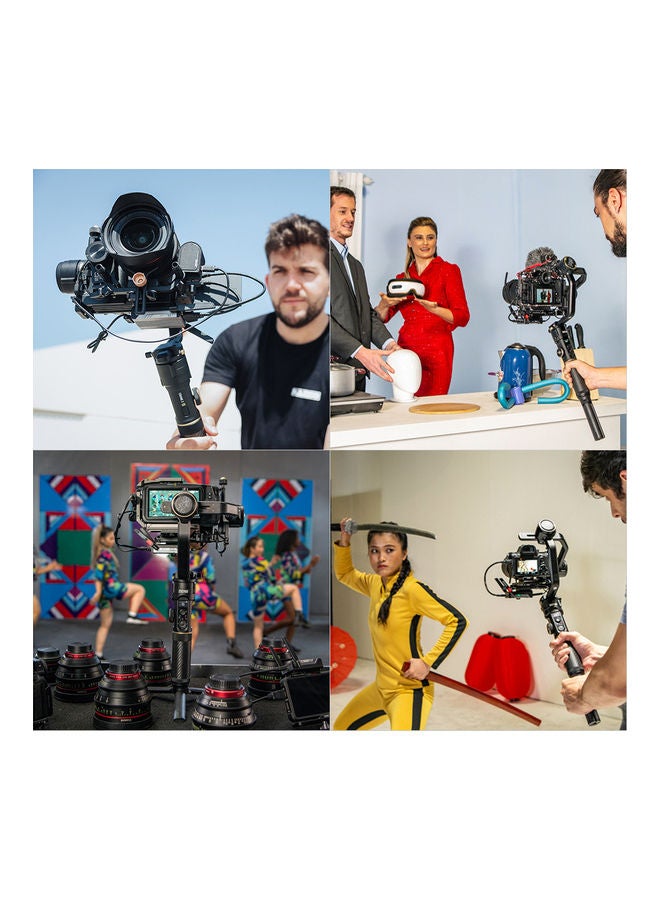 Zhiyun - Crane 2S Combo Professional 3-Axis Handheld Gimbal Stabilizer With TransMount Mini Black - Image 1