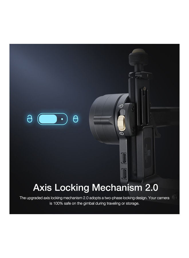 Zhiyun - Crane 2S Combo Professional 3-Axis Handheld Gimbal Stabilizer With TransMount Mini Black - Image 1