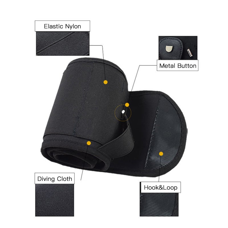 Generic - Multi-Functional Elastic Waist Belt With Invisible Concealed Pistol Carrying Pouch 19 x 3 x 17cm - Image 1