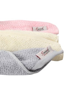 snooze Set of 6 Hand towels Snooze, high loop, blended cotton, Multicolor 50x100cmcm  - Image 2
