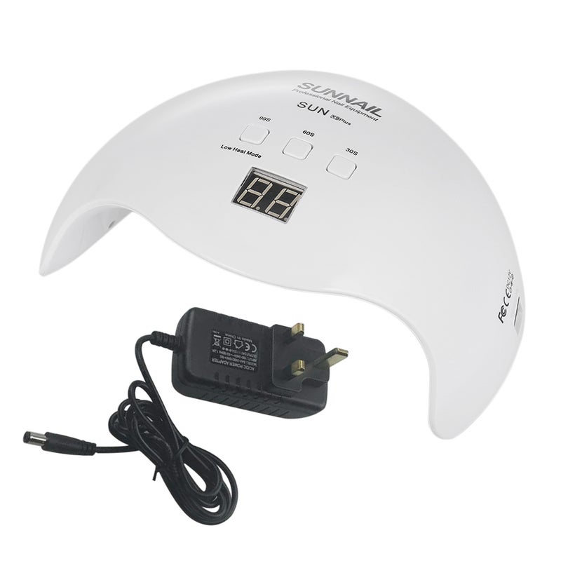 Generic 48W UV LED Lamp Sunlight Gel Dryer Machine Fingernails Toenails Curing Machine Nail Art Tool White  - Image 5