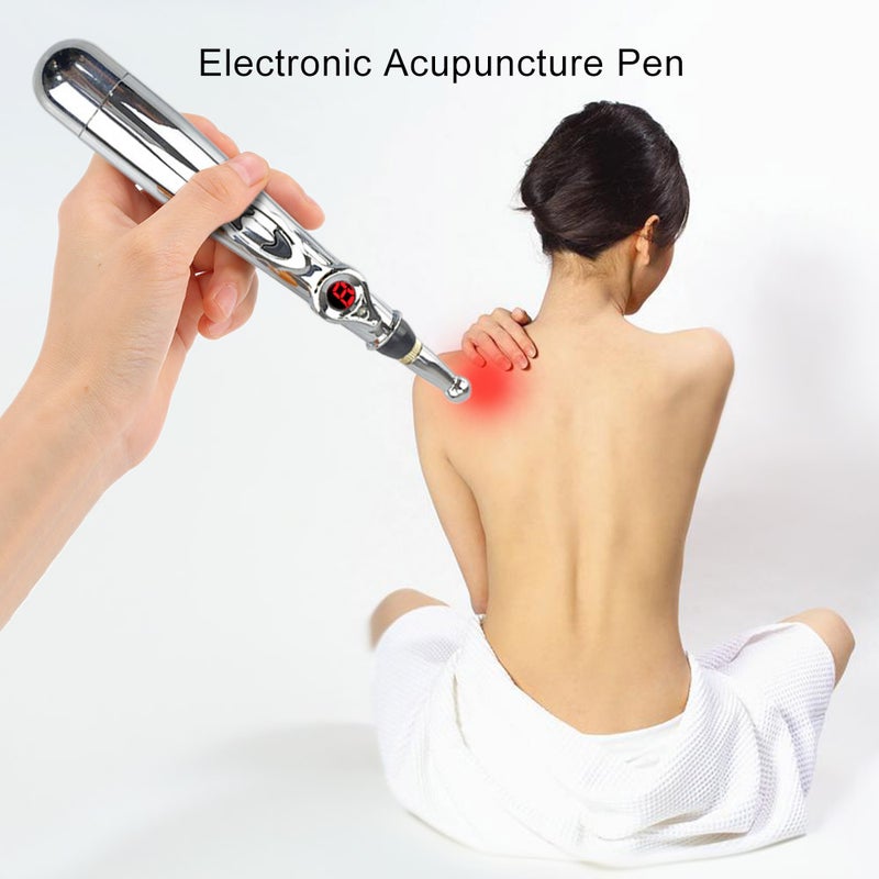 DF-618 3-In-1 Electronic Acupuncture Pen Pain Relief Massager - Image 4