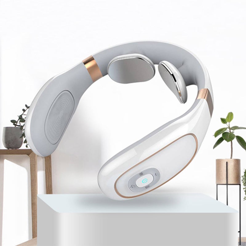 جهاز ذكي لتدليك الرقبة مزوّد بواقي لاسلكي. - Image 2