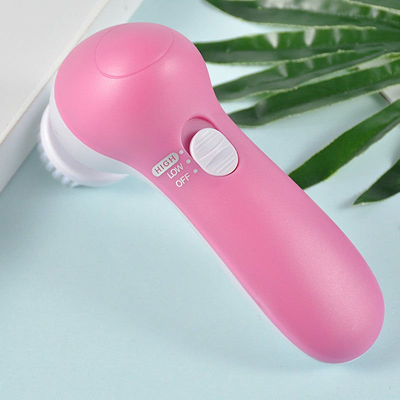 5-In-1 Facial Cleansing Brush Massager - v1603360835/N40675767A_4