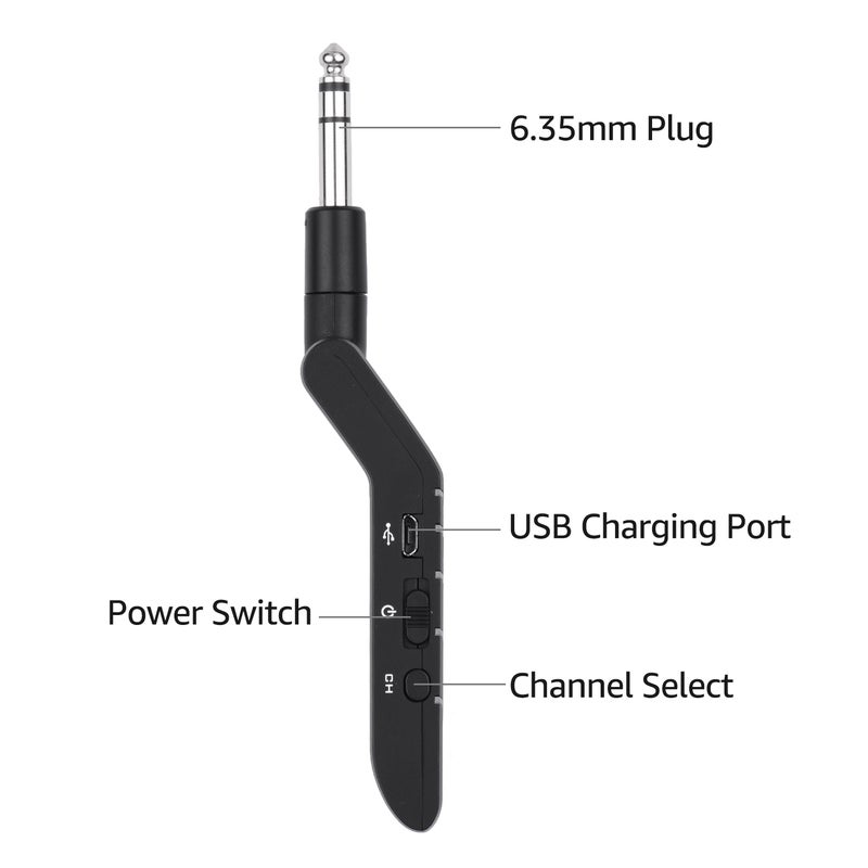 Muslady 2.4G Wireless System For Electric Bass Guitar  - Image 2