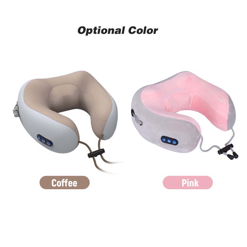 Generic - U-Shaped Massage Pillow Household Neck Massager - Image 1