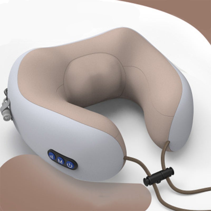 Generic - U-Shaped Massage Pillow Household Neck Massager - Image 1