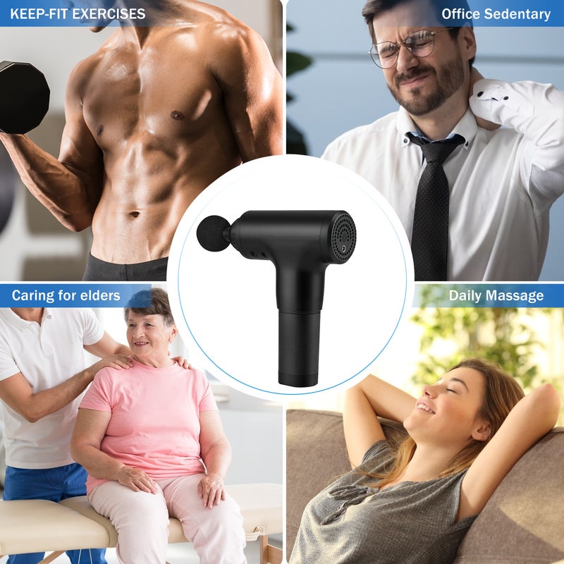 Generic - Facial Gun 6-Level Variable Frequency Vibration Muscle Massager - Image 1