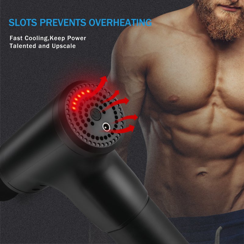 Generic - Facial Gun 6-Level Variable Frequency Vibration Muscle Massager - Image 1