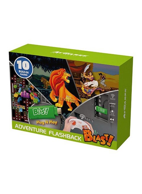 Adventure Flashback Blast with 10 Build-In Games - PC Games