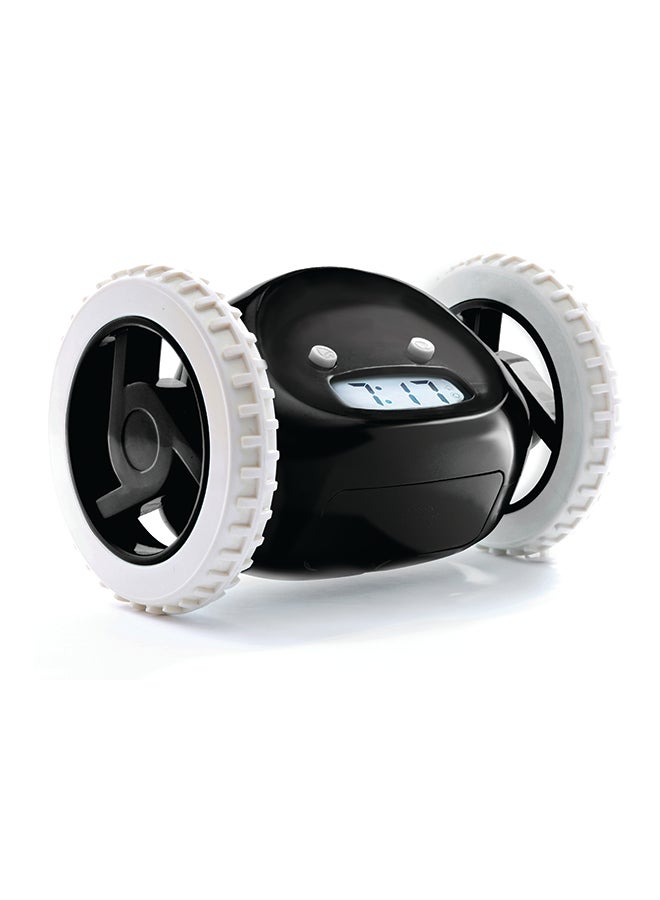 CLOCKY Alarm Clock Black 13.2x8.5cm