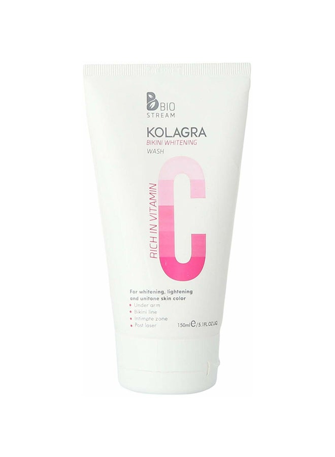 KOLAGRA Bikini Whitening Face Wash With Vitamin C 150ml