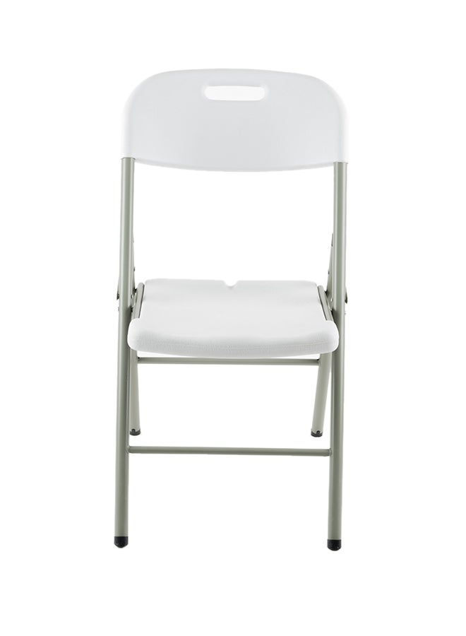 مقعد قابل للطي أبيض - Image 1