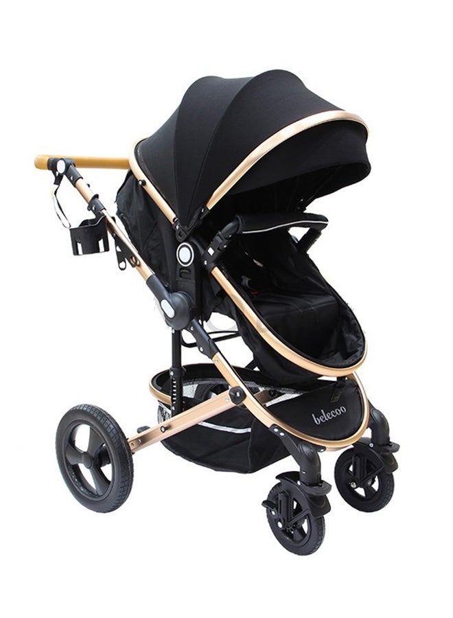 belecoo - 3-In-1  Belecoo Baby Stroller Classic Pram - Image 1