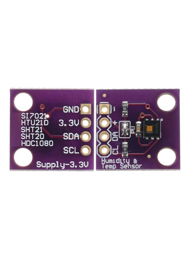 GY-213V-HDC1080 Low Power High Precision Humidity Temperature Sensor Module - Image 4