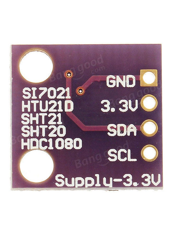 جهاز استشعار درجة الحرارة والرطوبة لوحة محوّل الطّاقة GY-213V-SHT20 - Image 2