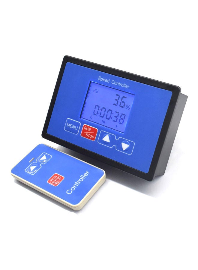 جهاز تحكم عن بعد لاسلكي لسرعة المحرك مزوّد بشاشة LCD رقميّة مقياس سرعة 30 أمبير - Image 2