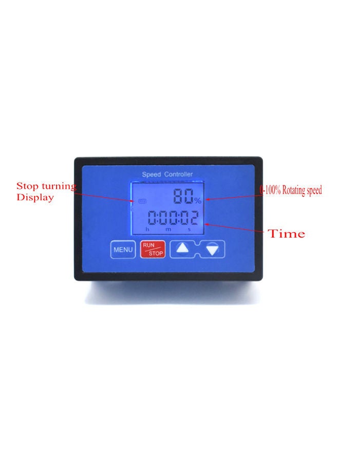 جهاز تحكم عن بعد لاسلكي لسرعة المحرك مزوّد بشاشة LCD رقميّة مقياس سرعة 30 أمبير - Image 4