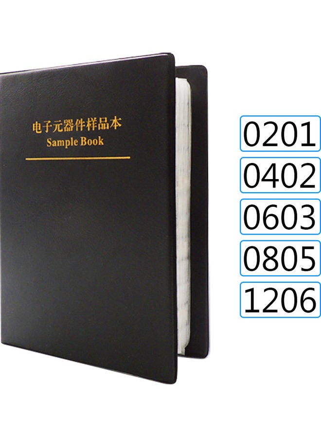 Generic - 8500Pcs 170 Values 0201 0402 0603 SMD Chip Resistor Sample Book Assorted Kit - Image 1