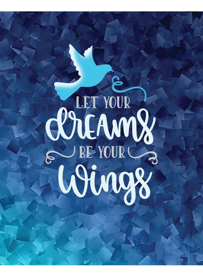 Zoot Wall Art Dreams Framed Canvas Blue 50x40cm