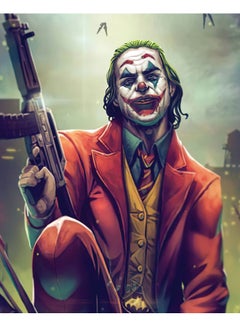 Zoot Joker Wall Art Framed Canvas Painting Multicolour 50x40cm 