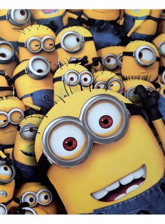 Zoot Minions Wall Art Framed Canvas Painting Multicolour 50x40cm 