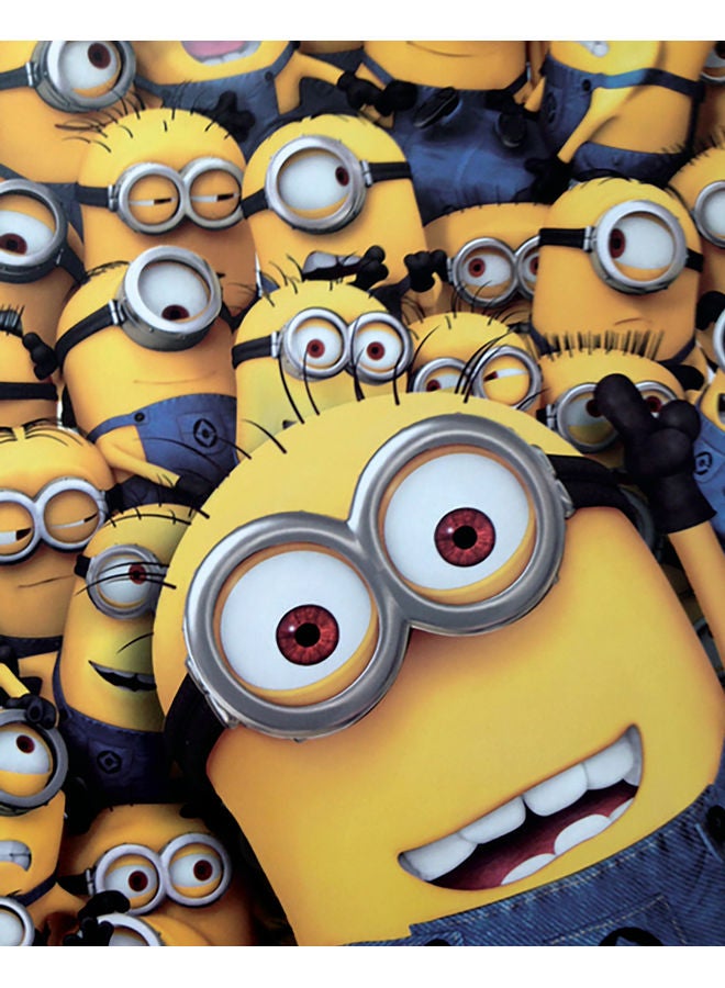 Zoot Minions Wall Art Framed Canvas Painting Multicolour 50x40cm