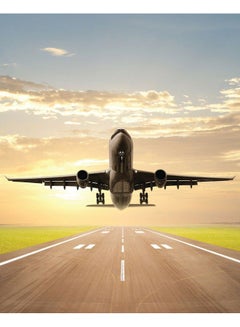 Zoot Plane Take Off Wall Art Framed Canvas Painting Multicolour 50x40cm 