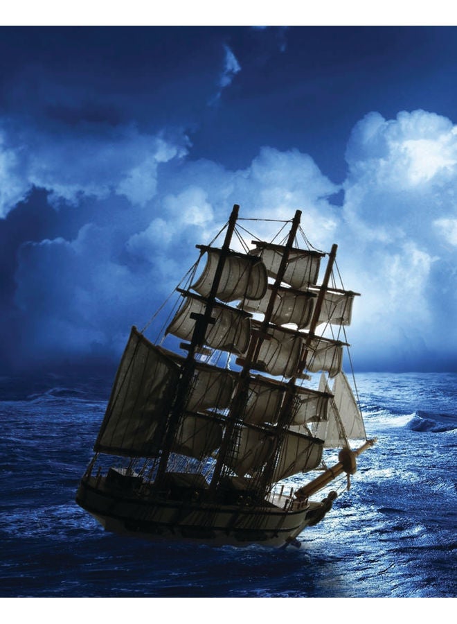 Zoot Sailing Wall Art Framed Canvas Painting Multicolour 50x40cm