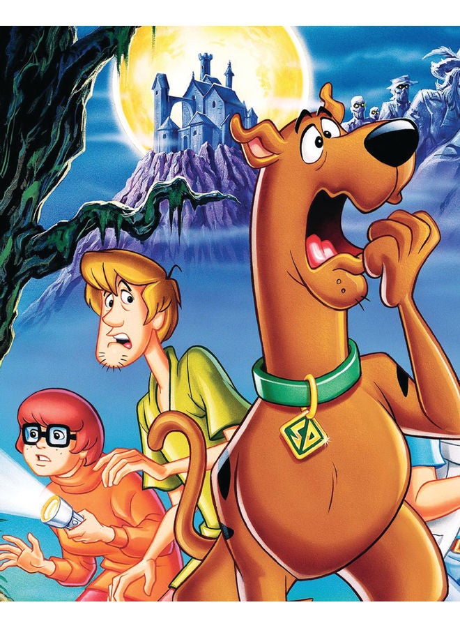 زوت لوحة فنية جدارية من قماش الكانفاس مطبوع عليها سكوبي دو خائف متعدد الألوان 50x40سم