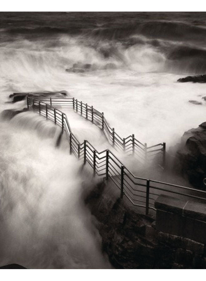 Zoot Stone With Ocean Wall Art Framed Canvas Painting Multicolour 50x40cm