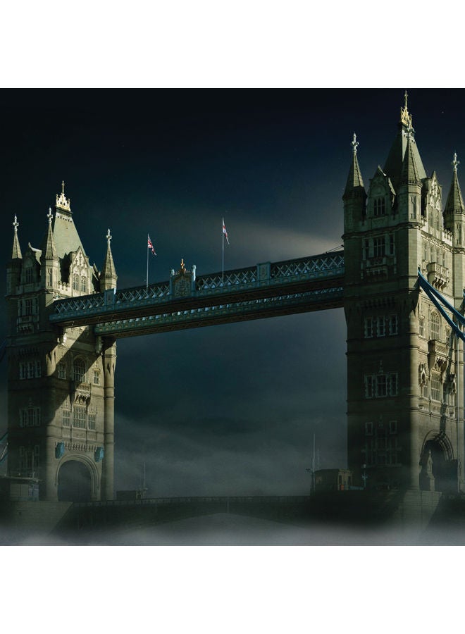 Zoot London Bridge Wall Art Framed Canvas Painting Multicolour 50x40cm