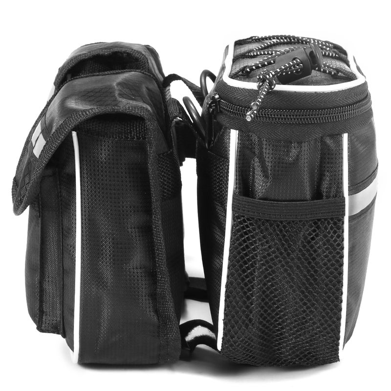 LIXADA Mountain Bike Top Tube Bag With Rain Cover 23 x 4 x 17cm - Image 4