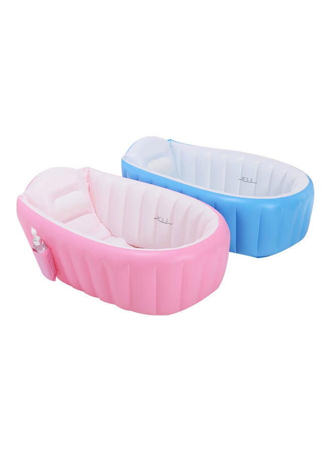 Portable Foldable Baby Infant Inflatable Bathtub Shower Basin Swimming Pool 98x65x28cm - Image 5