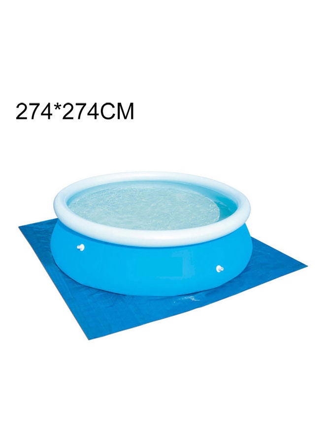 Generic - Square Thickened Inflatable Swimming Pool Ground Cloth Floor Sheet Protector Mat 30x20x10cm - Image 1