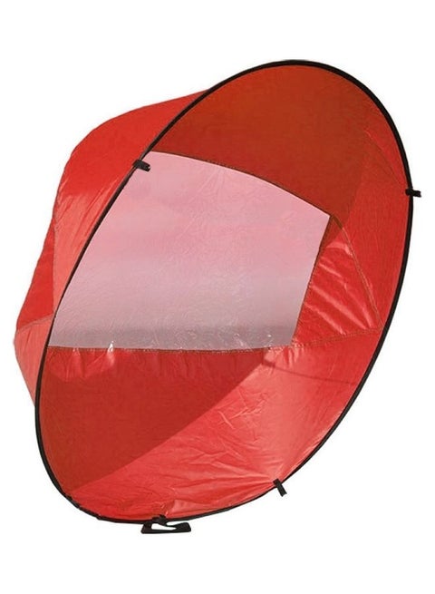 Foldable Transparent Window Summer Surfing Wind Sail for Kayak Canoe Rowing Boat 38x38x6cm