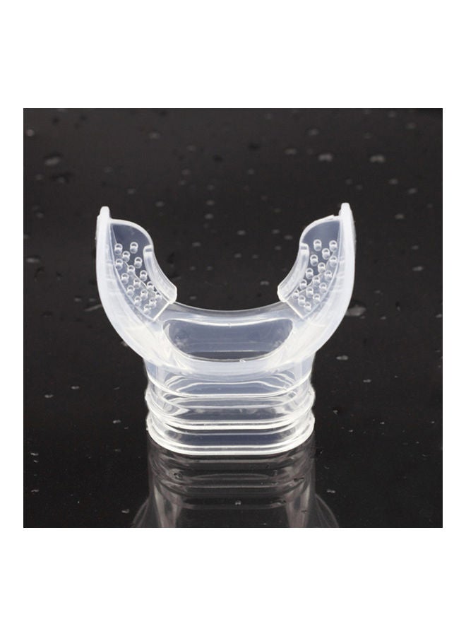 Generic - Disposable Silicone Dive Tube Snorkel Mouthpiece Underwater Diving Regulator 8x5x4cm - Image 1