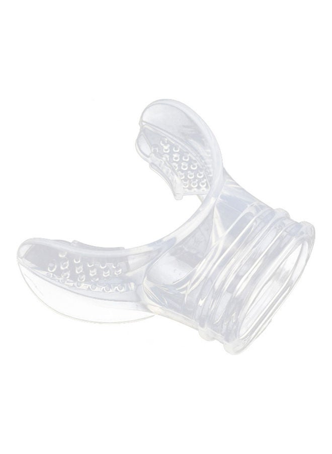 Generic - Disposable Silicone Dive Tube Snorkel Mouthpiece Underwater Diving Regulator 8x5x4cm - Image 1