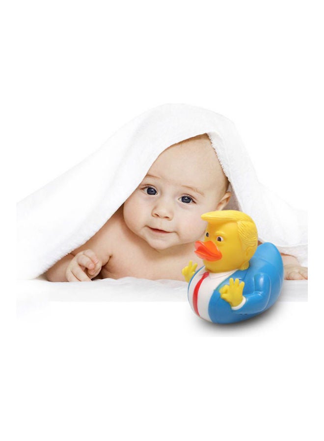Generic Baby Kids Squeaky Trump Duck Bathing Swimming Pool Floating Stress Relieve Toy - Image 2