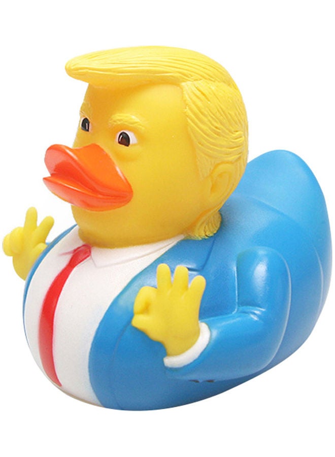 Generic Baby Kids Squeaky Trump Duck Bathing Swimming Pool Floating Stress Relieve Toy - Image 3
