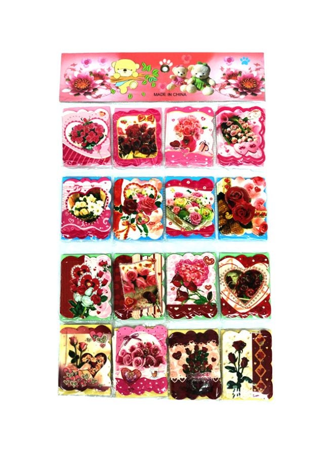 64-Piece Greeting Cards With Envelopes