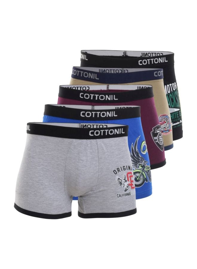 COTTONIL 5-Piece Boxer Set Multicolour  - Image 1