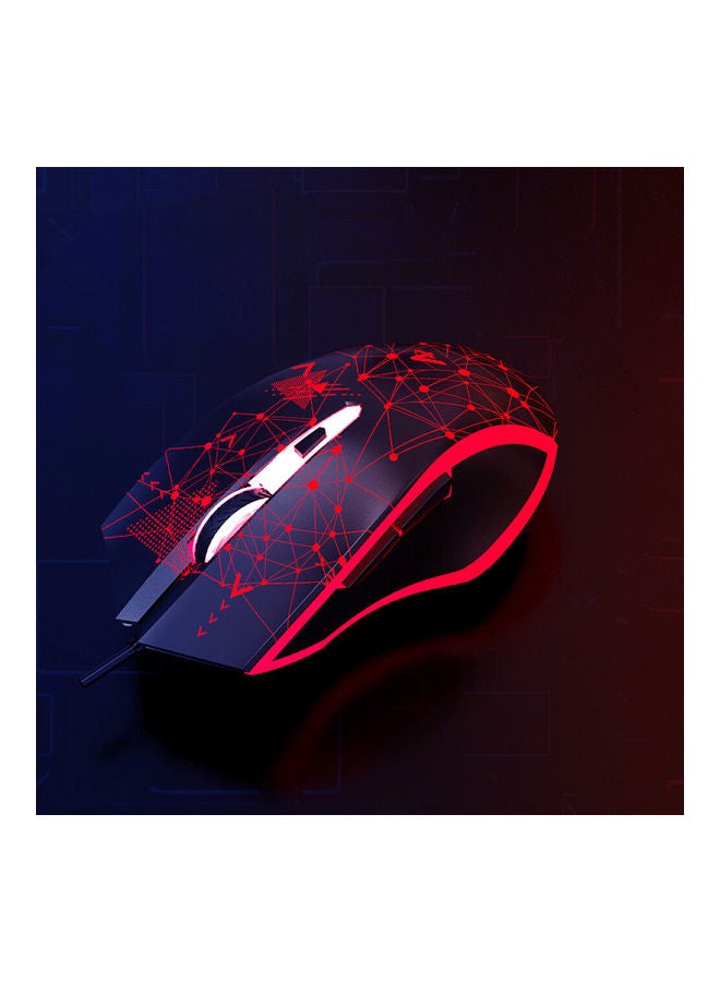 Ajazz USB Wired Keyboard And Mouse Black  - Image 2