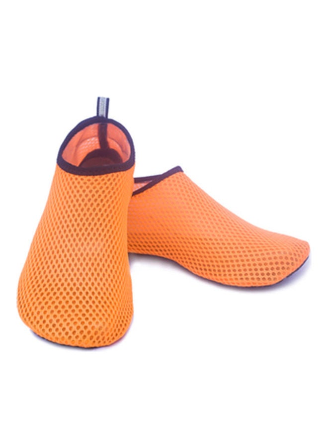 Generic Summer Unisex Mesh Quick Drying Anti Slip Swim Beach Barefoot Shoes Diving Socks 28x5x5cm - Image 1