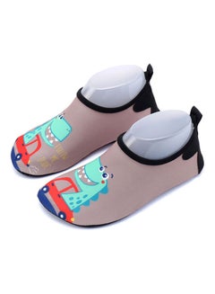 Generic Toddlers Kids Boy Dinosaur Beach Swimming Water Sports Socks Anti-slip Shoes multicolor  - Image 1