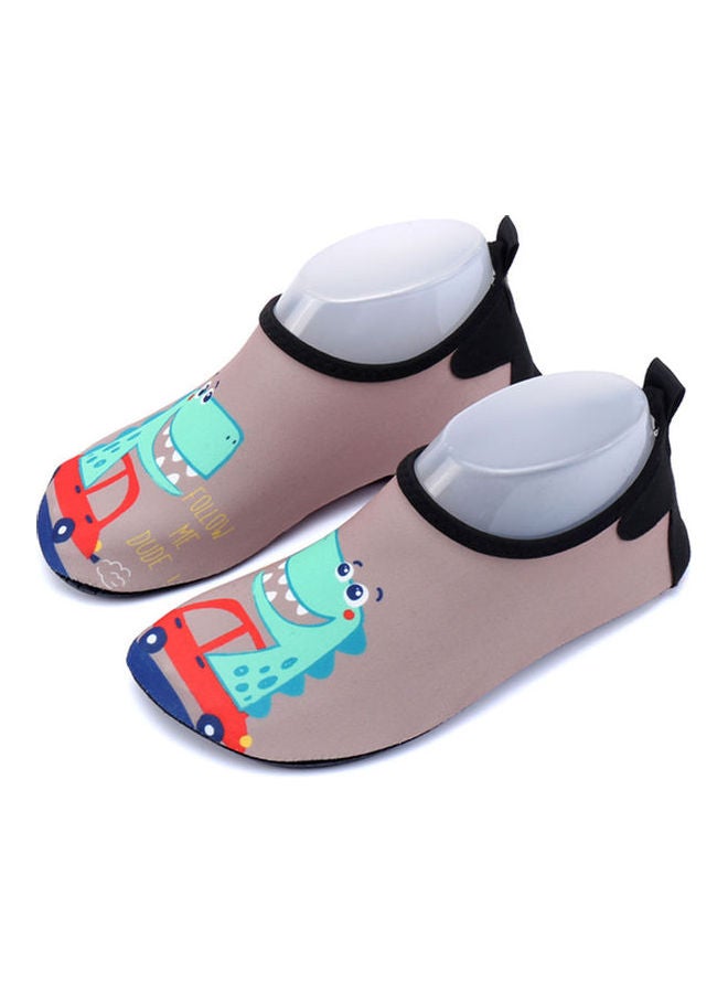 Toddlers Kids Boy Dinosaur Beach Swimming Water Sports Socks Anti-slip Shoes multicolor - Image 1