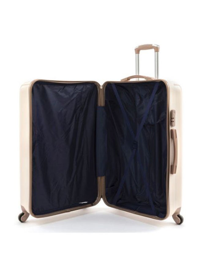 ليمرا طقم حقيبة أمتعة بعجلات مكون من 5 قطع بيج / الذهب - Image 3