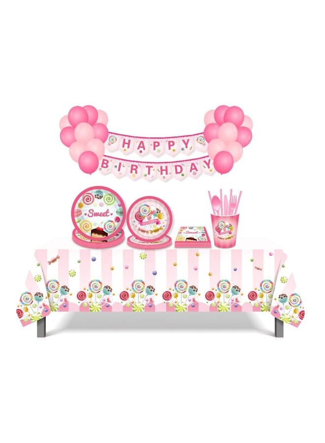 ذا بارتي بوبير لافتة بحروف Happy Birthday  - Image 2