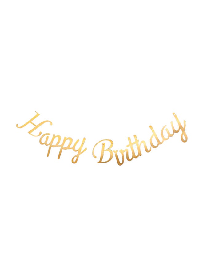 Happy Birthday Themed Banner